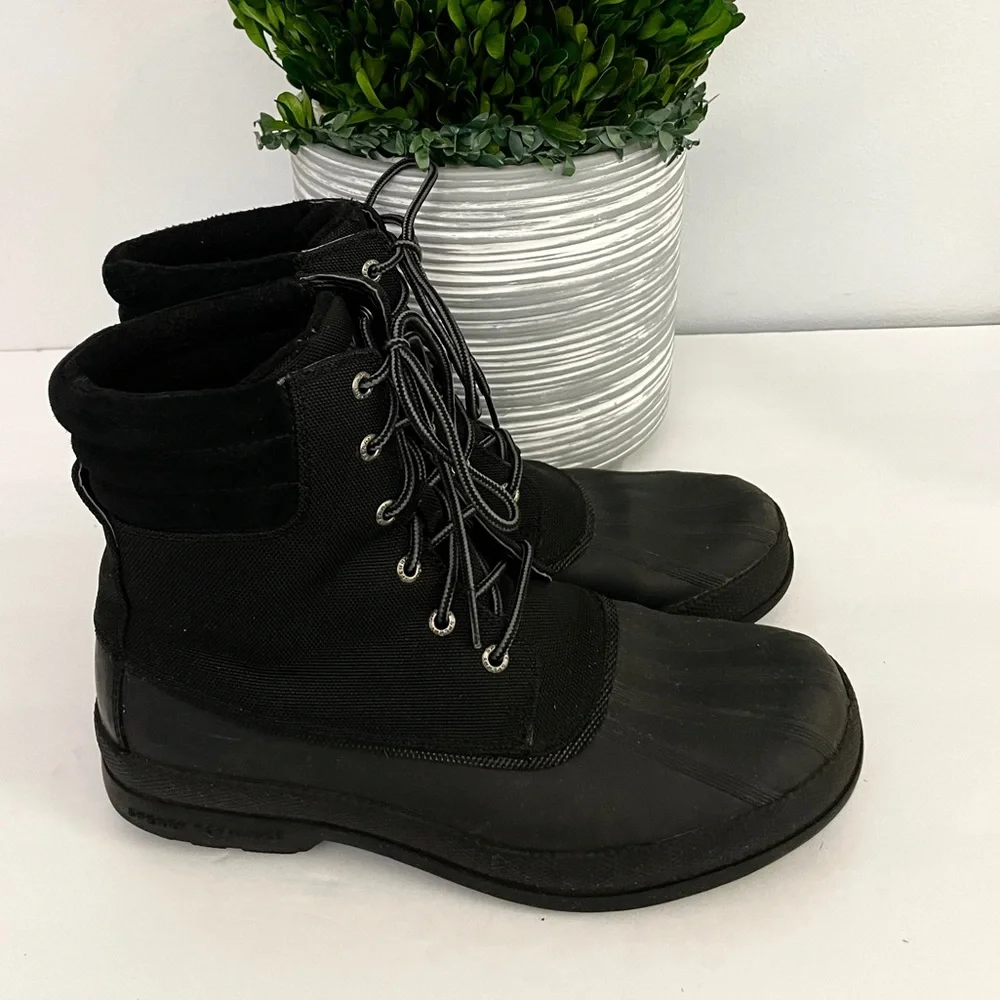 Sperry Men’s Cold Bay Chukka Boots Black Size 9.5